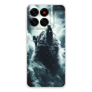 Чохол з картинкою 'Хижаки' для ZTE Blade A56 (Вовк у хмарах)