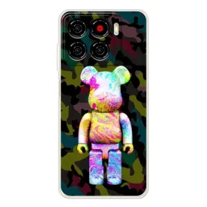 Чехлы для ZTE Blade A56 - Bearbrick Louis Vuitton (PREMIUMPrint) (Яркий Bearbrick)