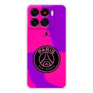 Чехлы PSG для ZTE Blade A56 (AlphaPrint) (яркий ПСЖ)