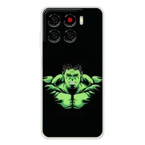 Чехлы с героями Марвел ZTE Blade A56 (VPrint) (Зелёный Халк)
