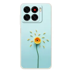 Чехлы с Цветами для ZTE Blade A56 (VPrint) (Желтый цветок)