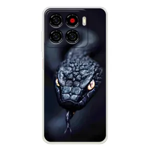 Чохол з картинкою 'Хижаки' для ZTE Blade A56 (Чорна змія)