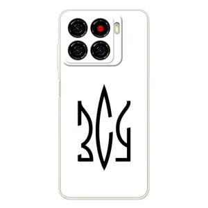 Чехлы для ZTE Blade A56 Укр. Символика (AlphaPrint) (ЗСУ герб)