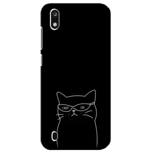 Чохол з малюнком кіт на ZTE Blade A7 (2019) (Байдужий кіт)