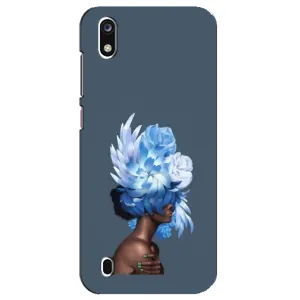Чехлы (ART) Цветы на ZTE Blade A7 (2019) (VPrint) (Квіти на голові)