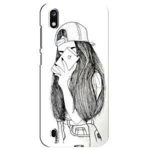 Чехол с печатью для ZTE Blade A7 (2019) - (Мода) (AlphaPrint) (Фото девочки)