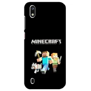 Чохол Майнкрафт на ZTE Blade A7 (2019) (AlphaPrint) Minecraft (герої Minecraft)