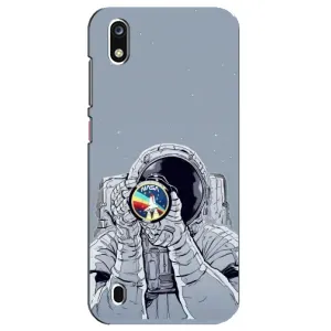 Чехол NASA для ZTE Blade A7 (2019) (AlphaPrint) (Космонавт фото)