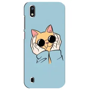Чохол на ZTE Blade А7 (2019) з Котиками (VPrint) (Котик в окулярах)