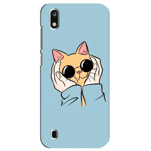 Чехол с принтом «Котик в очках» для ZTE Blade A7 (2019)