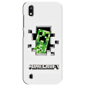 Чохол Майнкрафт на ZTE Blade A7 (2019) (AlphaPrint) Minecraft (кріпер Майнкрафт)