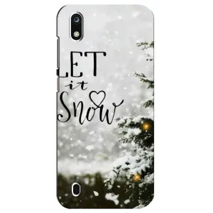 Новорічні, Святкові Чохли для ZTE Blade A7 (2019) - 2024 год (Let it snow)