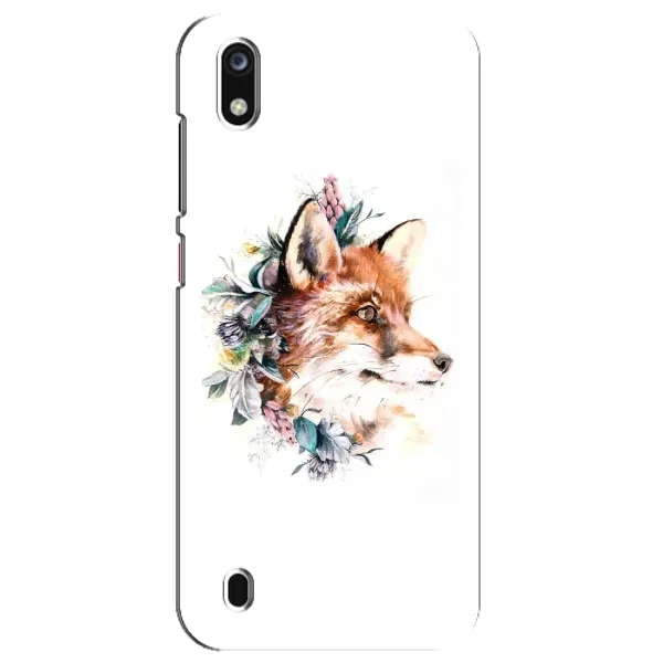 Чехол с принтом «Лисичка в цветочках» для ZTE Blade A7 (2019)