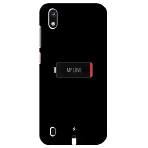 Чехлы для любимой на ZTE Blade А7 (2019) (VPrint) (Love battery)