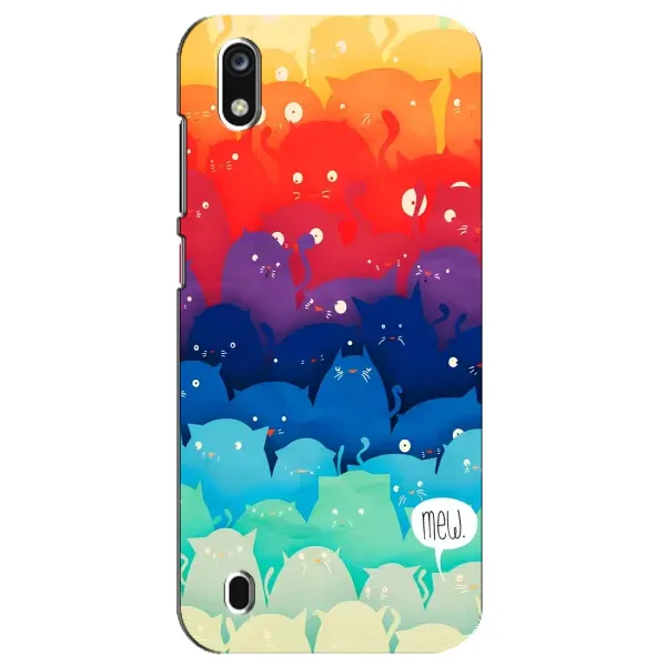 Чехол с принтом «Mew» для ZTE Blade A7 (2019)