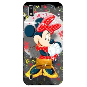 Чохол Disney Mouse ZTE Blade A7 (2019) (PREMIUMPrint) (Minni з бантіком)