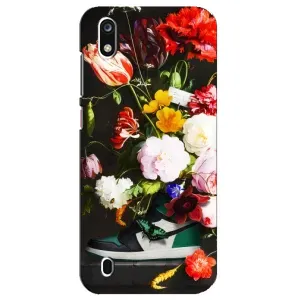 Бренднові Чохли для ZTE Blade A7 (2019) - (PREMIUMPrint) (Nike цветы)