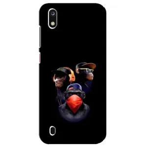 Чехол с Обезьянами ZTE Blade A7 (2019) - (AlphaPrint) (Три обезьяны)