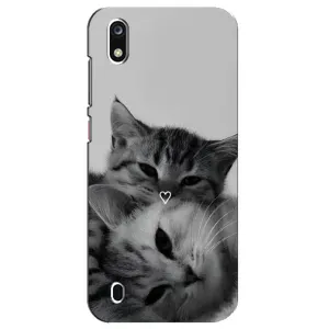 Чохол з малюнком кіт на ZTE Blade A7 (2019) (Пара котів)