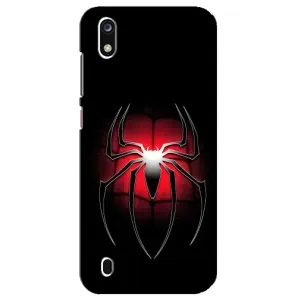 Чехол с человеком пауком для ZTE Blade A7 (2019) - (AlphaPrint) (Паук марвел)