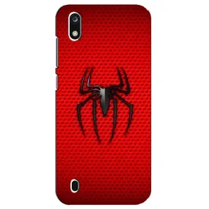 Чехол с человеком пауком для ZTE Blade A7 (2019) - (AlphaPrint) (Паук Марвел)