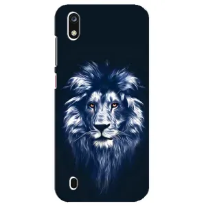 Чохол з картинкою ЛЕВ для ZTE Blade A7 (2019) (VPrint) (Синій Лев)