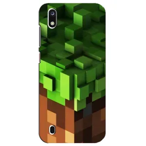 Чохол Майнкрафт на ZTE Blade A7 (2019) (AlphaPrint) Minecraft (текстура Майнкрафт)