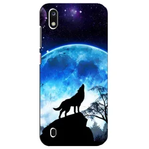 Захисні чохли для ZTE Blade А7 (2019) (AlphaPrint) (ХІТ продаж) ВОВК (Вовк на місяць)