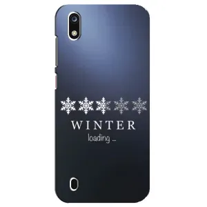 Зимні Чохли для ZTE Blade А7 (2019) - прозорий фон (Winter loading)