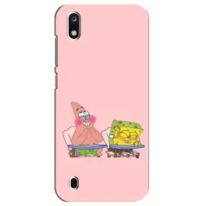 Чохол Губка Боб для ZTE Blade А7 (2019) (За партою)