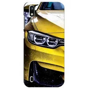 Чохли з Машинами на ZTE Blade А7 (2019) (VPrint) (Жовта машина)