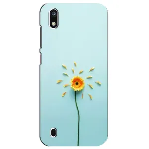 Чохли з квітами для ZTE Blade A7 (2019) (VPrint) (Жовта квітка)