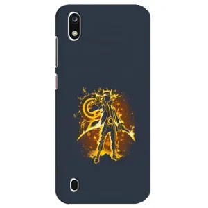 Naruto Anime Чохли для ZTE Blade А7 (2019) (AlphaPrint) (золотий Наруто)