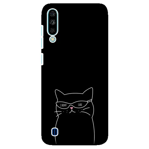 Чохол з принтом «Байдужий кіт» для ZTE Blade A7 (2020)