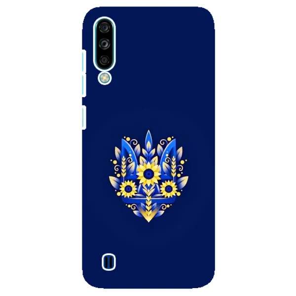 Чохол з принтом «Квітковий Герб» для ZTE Blade A7 (2020)