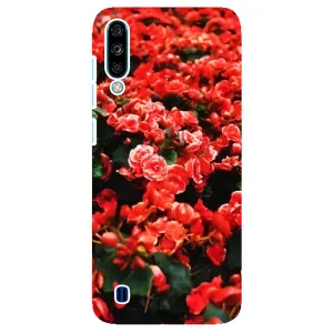 Чехлы с Цветами для ZTE Blade A7 (2020) (VPrint) (Цветы красные)