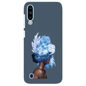 Чехлы (ART) Цветы на ZTE Blade A7 (2020) (VPrint) (Цветы на голове)