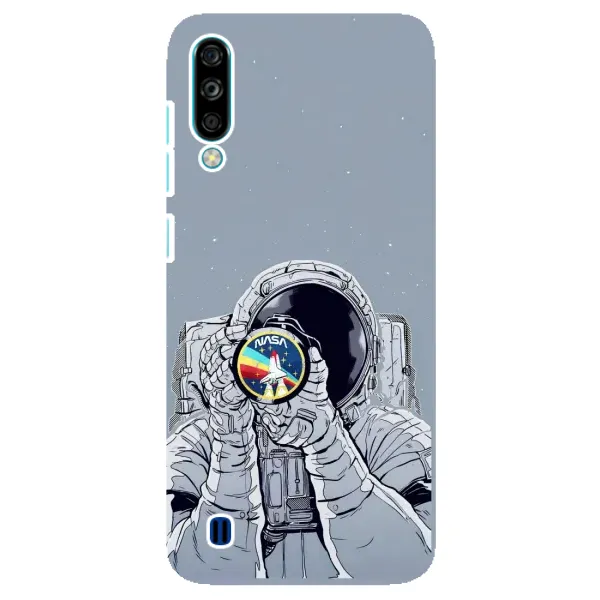 Чохол з принтом «Космонавт фото» для ZTE Blade A7 (2020)