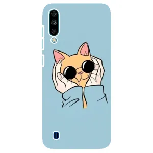 Чохол на ZTE Blade A7 (2020) з Котиками (VPrint) (Котик в окулярах)