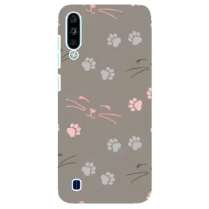 Чохол з малюнком кіт на ZTE Blade A7 (2020) (Лапи і вуса)