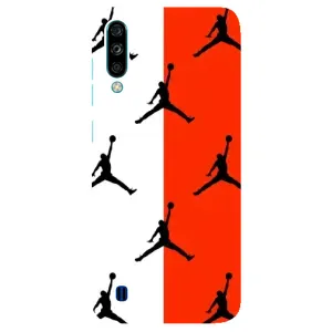 Чехлы для ZTE Blade A7 (2020) - с картинкой JORDAN (AlphaPrint) (Лого Джордан)