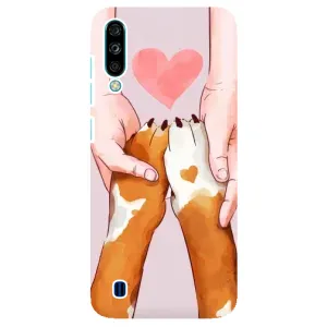 Чехлы с собаками для ZTE Blade A7 (2020) (VPrint) (Любовь к собакам)