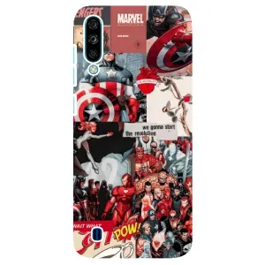 Чохол МАРВЕЛ для ZTE Blade A7 (2020) (AlphaPrint) (Марвел Комикс)