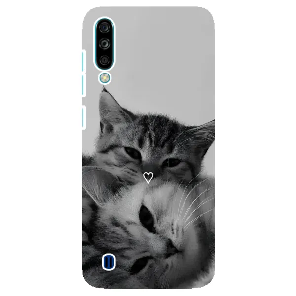 Чохол з принтом «Пара котів» для ZTE Blade A7 (2020)