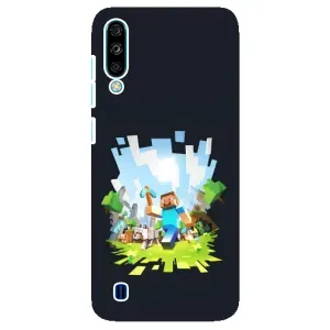 Чохол Майнкрафт на ZTE Blade A7 (2020) (AlphaPrint) Minecraft (персонажі Minecraft)