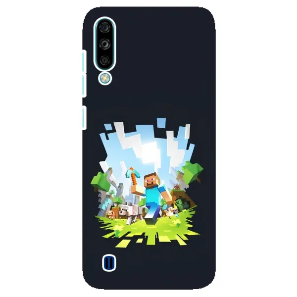 Чехол с принтом «персонажи Minecraft» для ZTE Blade A7 (2020)