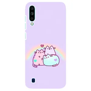 Чохол на ZTE Blade A7 (2020) з Котиками (VPrint) (Радужний котик)
