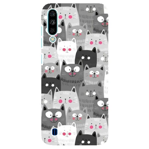 Чехол с принтом «Рисованные котики» для ZTE Blade A7 (2020) Чехол с принтом «Рисованные котики» для ZTE Blade A7 (2020)