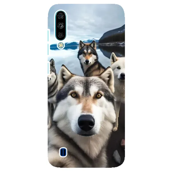 Чехол с принтом «Селфи ХАски» для ZTE Blade A7 (2020) Чехол с принтом «Селфи ХАски» для ZTE Blade A7 (2020)