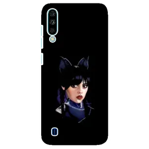 Чехлы Венсдей на ZTE Blade A7 (2020) Уэнсдей (AlphaPrint) (серьезная Уэнздей)